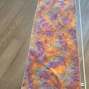 Manduka Tie-Dye Towel in Purple and Orange